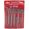 Spade Drill Set for Wood 6pc